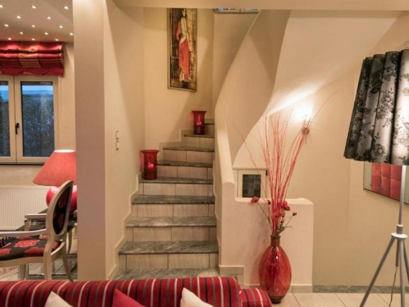 Roussospiti Kreta, Roussospiti: Einzigartige Villa mit separatem Apartment auf großem Grundstück mit Pool zu verkaufen Haus kaufen